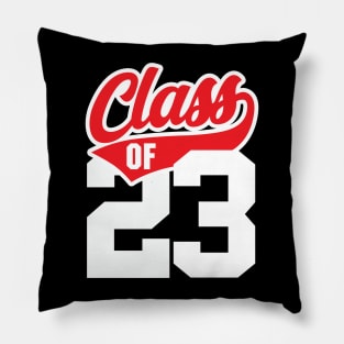 Class of 23 Graduate Vintage Athletic Graduation 2023 Pillow