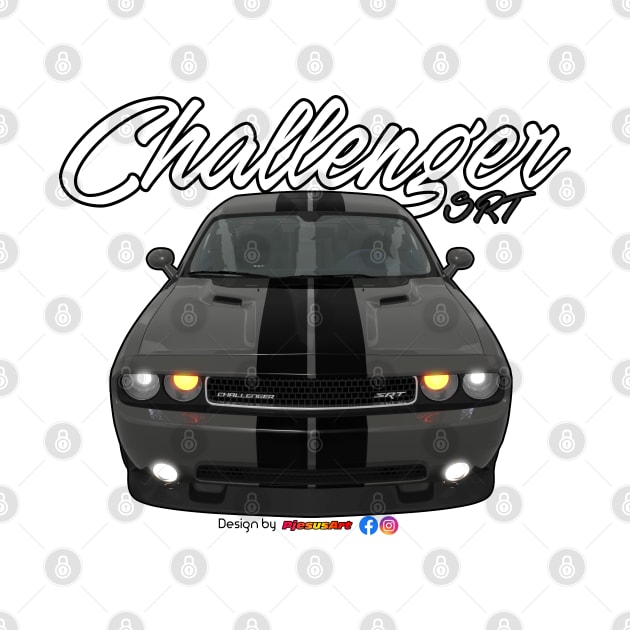 Challenger SRT8 Granite by pjesusart by PjesusArt