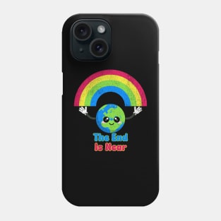 The End is Near Climate Change Earth Day Activist Phone Case