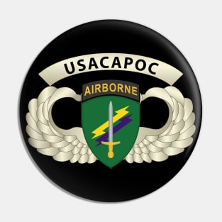 USACAPOC Wings with Wing Tab Pin