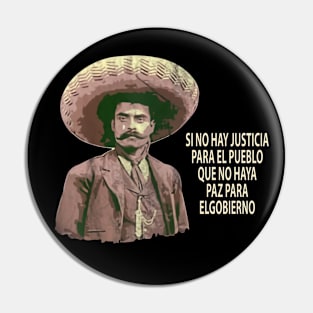 Quotes Mexican Revolution Hero Pin