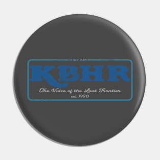 vintage KBHR 57 am northern exposure radio Pin