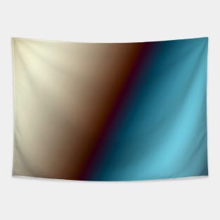 blue brown white abstract texture Tapestry