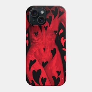 Queen of hearts Phone Case