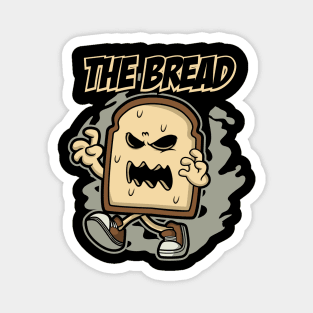 BREAD ZOMBIE CARTOON Magnet