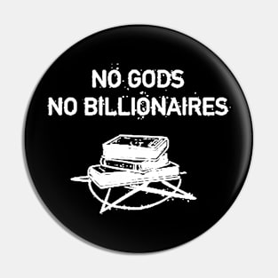 No Gods, Hail Indie Bookstores Pin