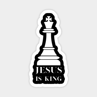 Jesus is king Magnet