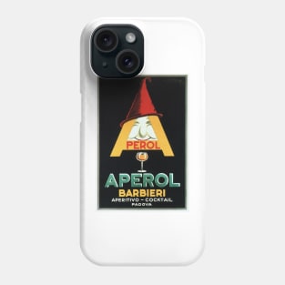 APEROL BARBIERI APERITIVO Cocktail Vintage Italian Liqueur Advertisement Phone Case