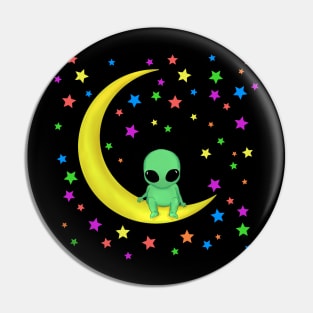 alien moon Pin