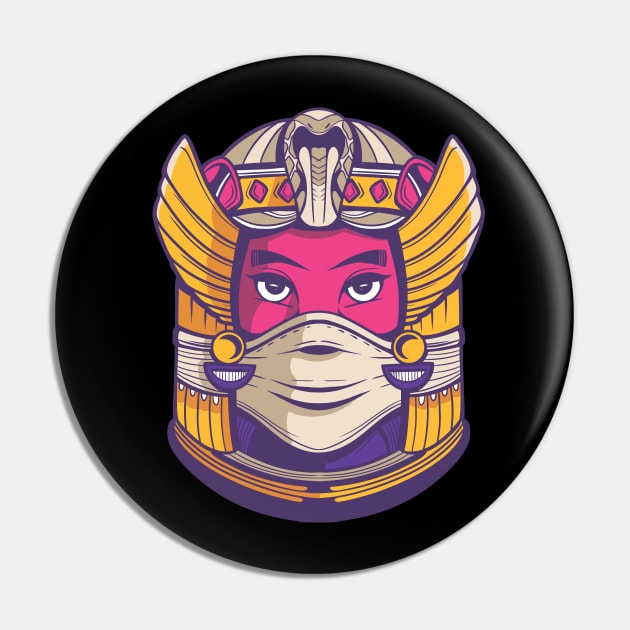 ancient Egypt cleopatra wearing mask Pin by Midoart