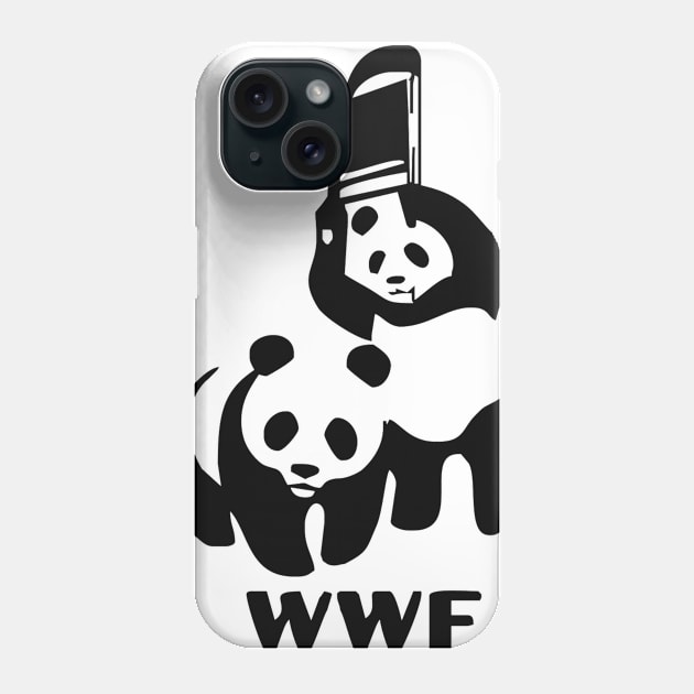 PANDA FIGHT Phone Case by luxeclothing