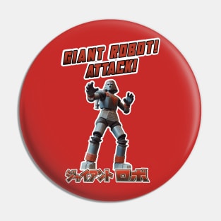 Giant Robot Attack J o h n n y S A K K O Pin