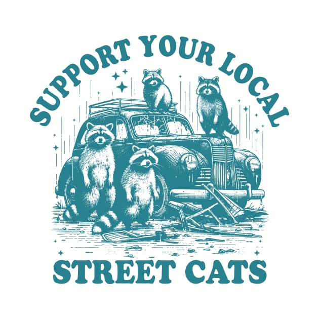 Support Your Local Street Cats by Visual Vibes