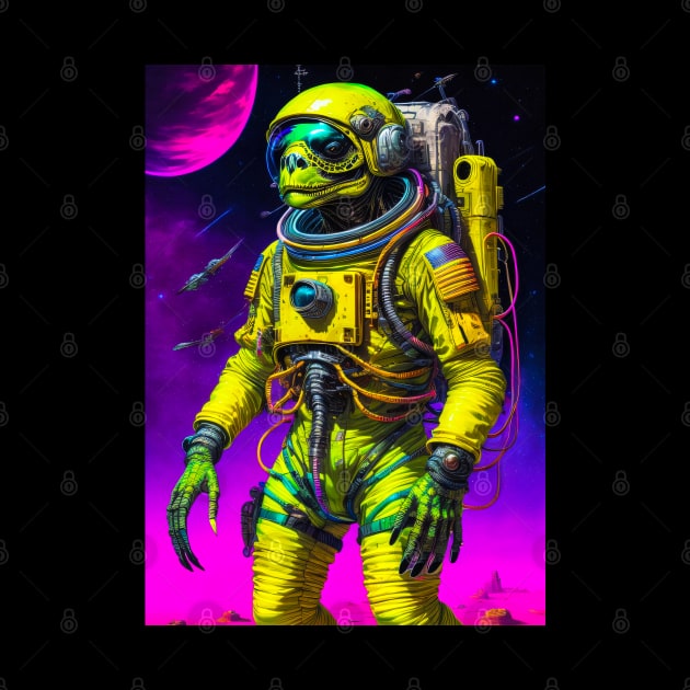 Mutant Turtle in Spacesuit by DeathAnarchy