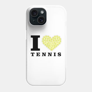 I Love Tennis Phone Case