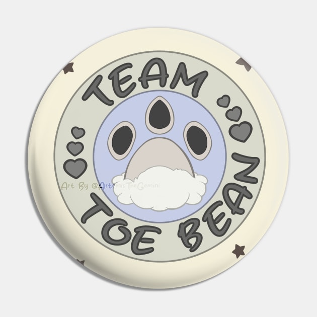 Shiny Eevee Toe Bean's Pin by ThBlkBirdDaliah