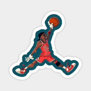 "Jumpman" Magnet