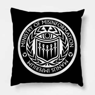 Ministry of Misinformation - Glyph Pillow