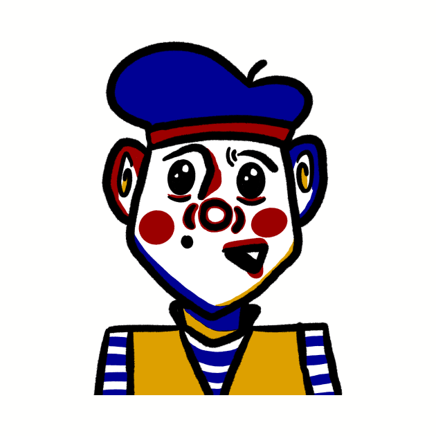 Pop Art Mime by Alli200