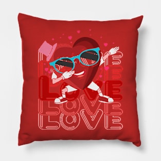 Heart love art Pillow