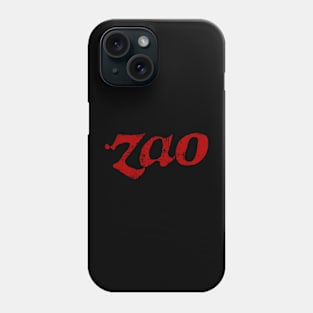 Zao Band Metal Phone Case