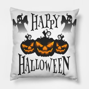 Happy Halloween Party Pillow