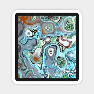 Life - Original Abstract Design Magnet