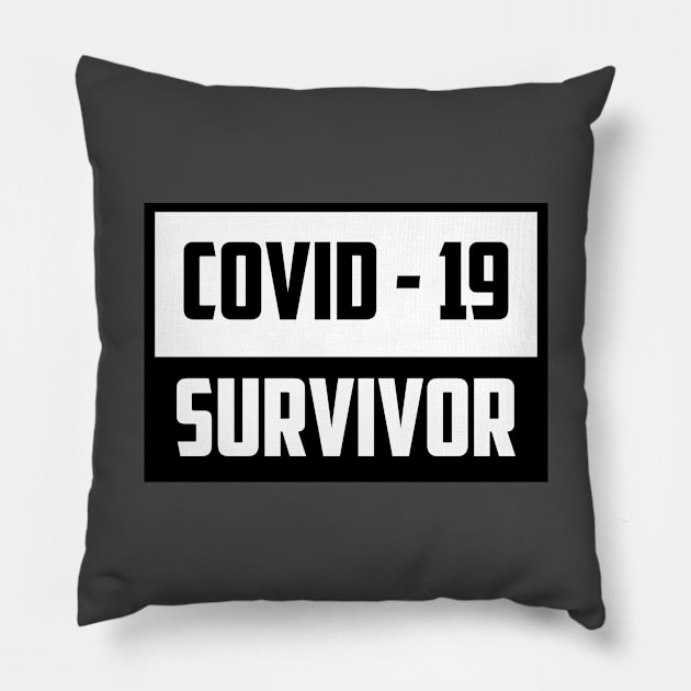 Covid-19 Survivor Pillow by eslam74