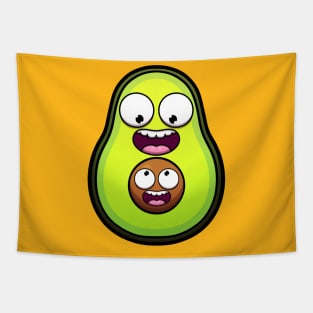 Cute Avocado Tapestry