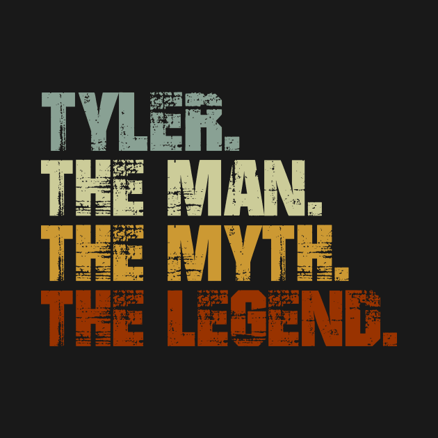 Tyler The Man The Myth The Legend by designbym