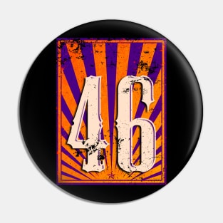 46 Retro Logo Style Pin