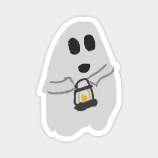 Lantern Ghost Magnet