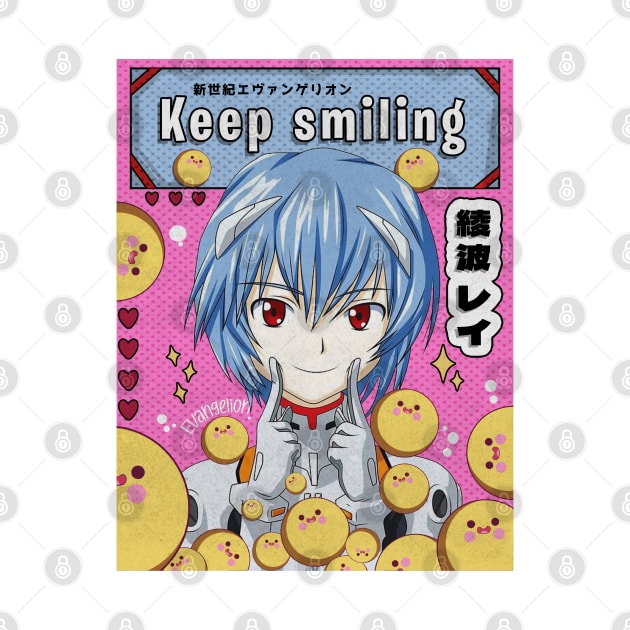 KEEP SMILING - AYANAMI REI by Skywiz