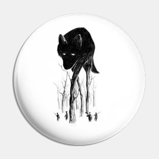 GOOD WOLF HUNTING Pin