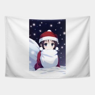 Santa Loli Tapestry