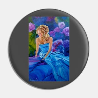 Lady in the Park Pin