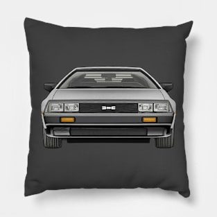 1981 DMC Delorean Pillow