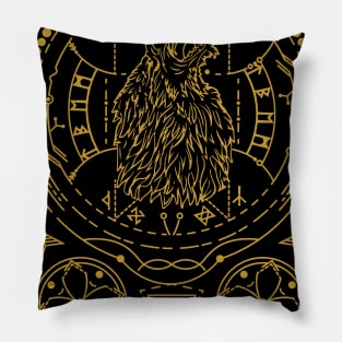 Fenrir | Norse Pagan Symbol Pillow