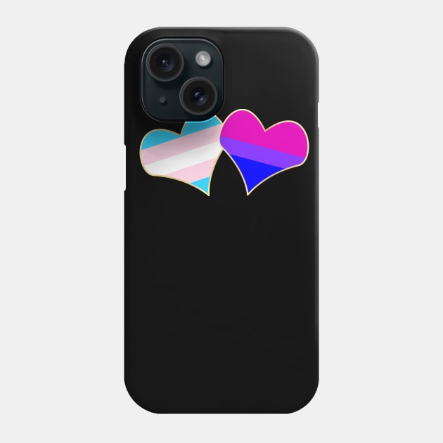 Gender and Sexuality (Bisexual) Phone Case by traditionation