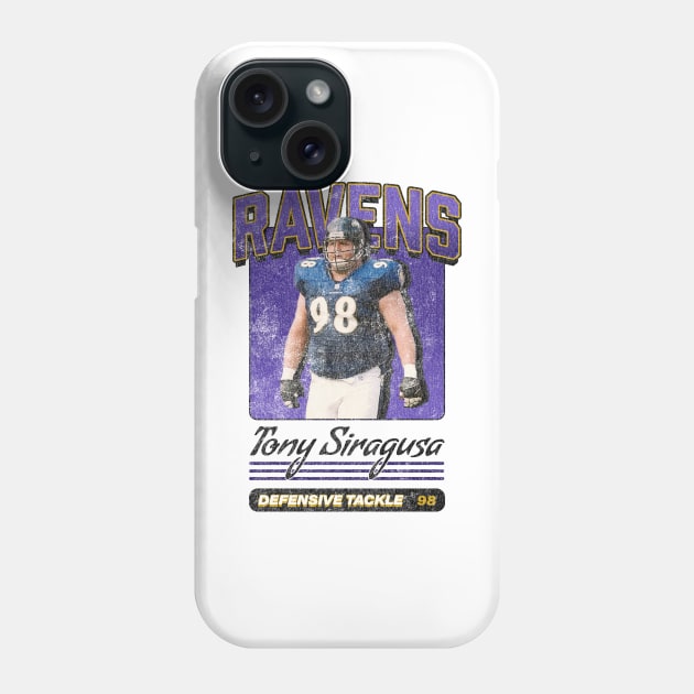 Tony Siragusa Phone Case by KC Designs