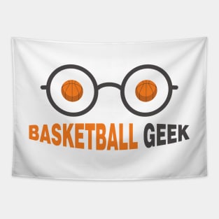 Basketball geek , i am a geek and i love basketball Tapestry