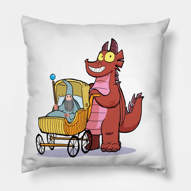 Baby Zizok Pillow by Slack Wyrm