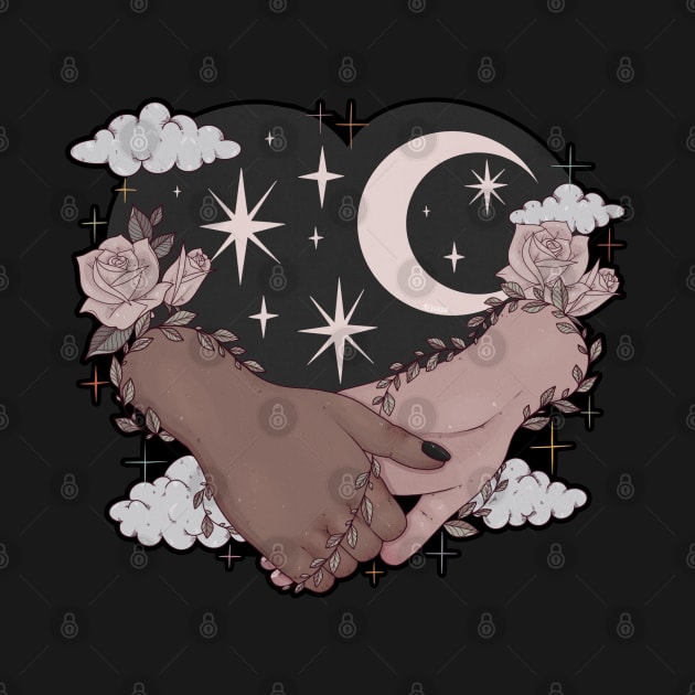 Together Like The Moon And Stars [blk] by chiaraLBart