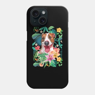 Tropical Red Pit Bull Pitbull 3 Phone Case