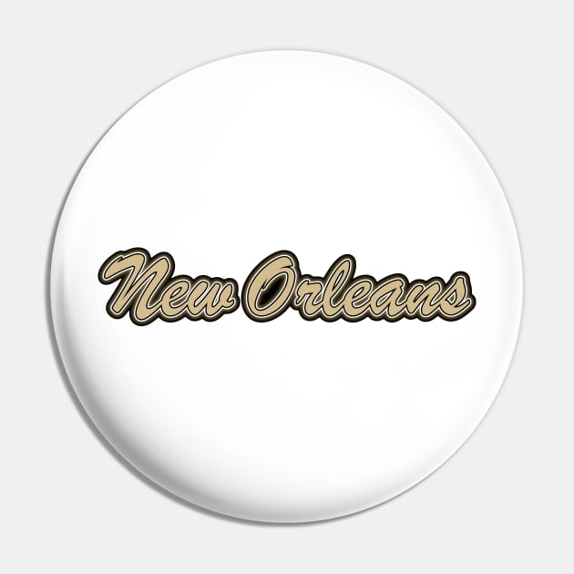 Football Fan of New Orleans Pin by gkillerb