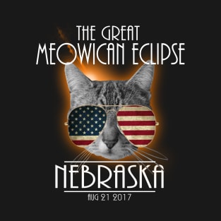 The Great Meowican Eclipse Shirt - Total Eclipse Shirt, Totality Nebraska,Totality Georgia Shirt, Solar Eclipse 2017 Merchandise, The Great American Eclipse T-Shirt T-Shirt T-Shirt T-Shirt