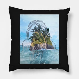 Woman of the Sea Pillow