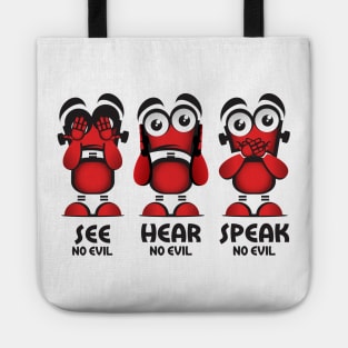 See no Evil Hear no Evil Speak no Evil Tote