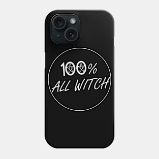 100% ALL WITCH DESIGN Phone Case