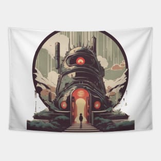 Dystopian World Tapestry